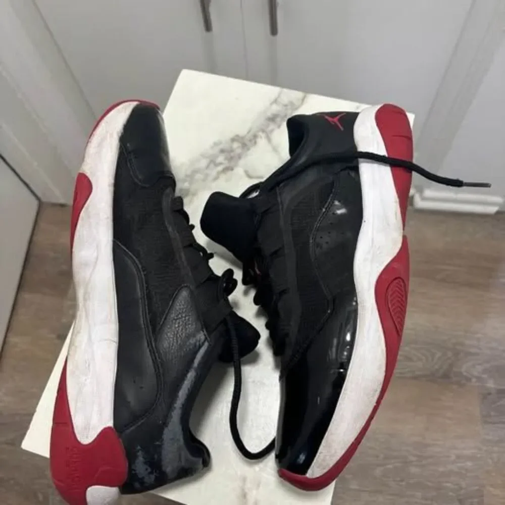 Jordan CMFT Low Black and Red Sneakers size 11